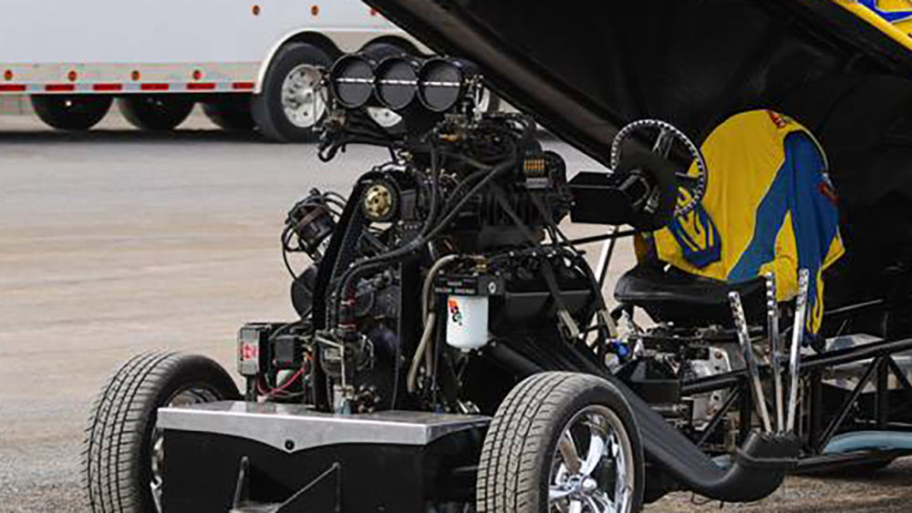 Blown Supercharged Nitro 392 Chrysler Engine & Tranny Set 1/25 Scale Funny Car