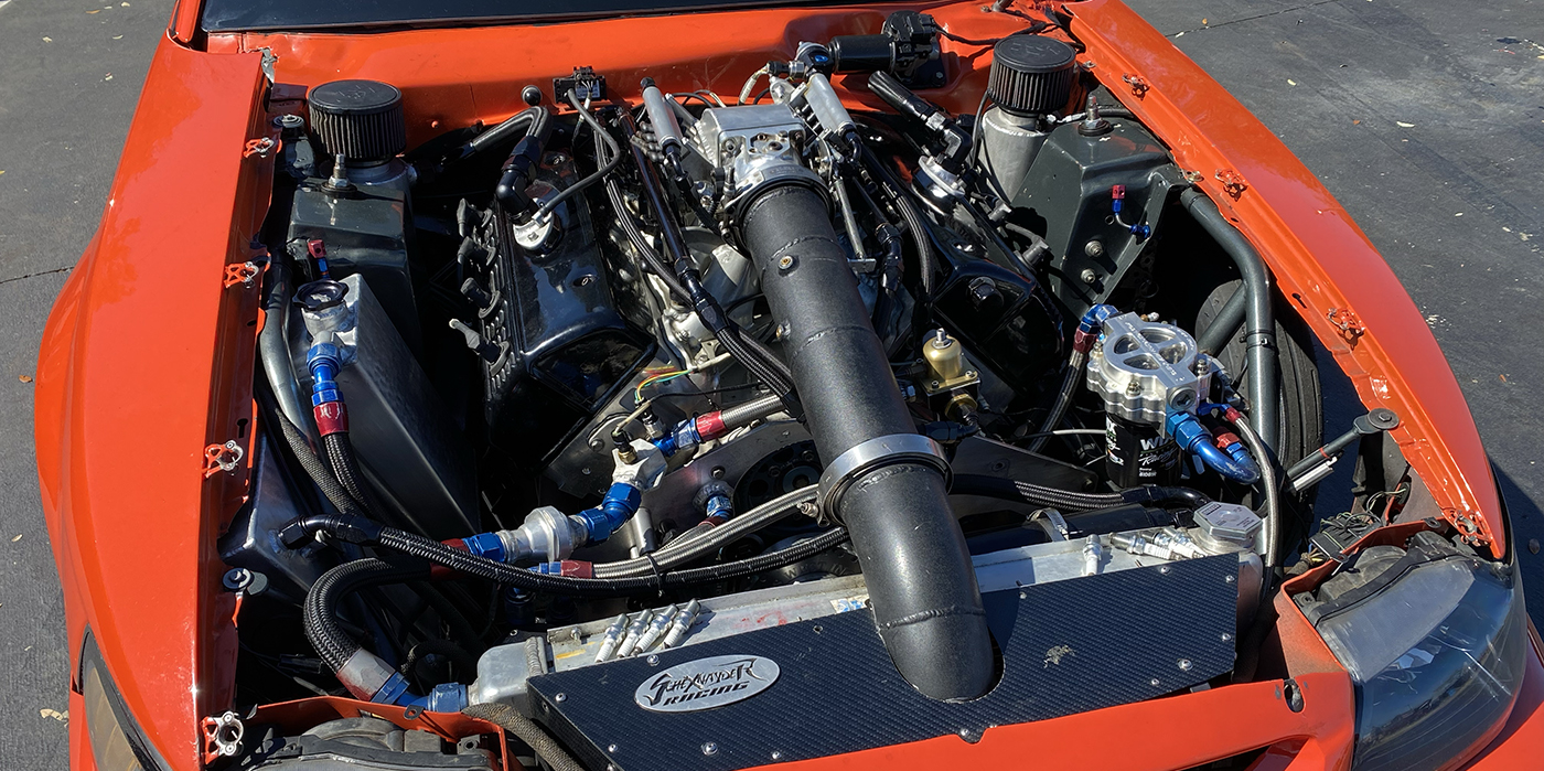 Twin-Turbo 429 cid Ford Boss Engine
