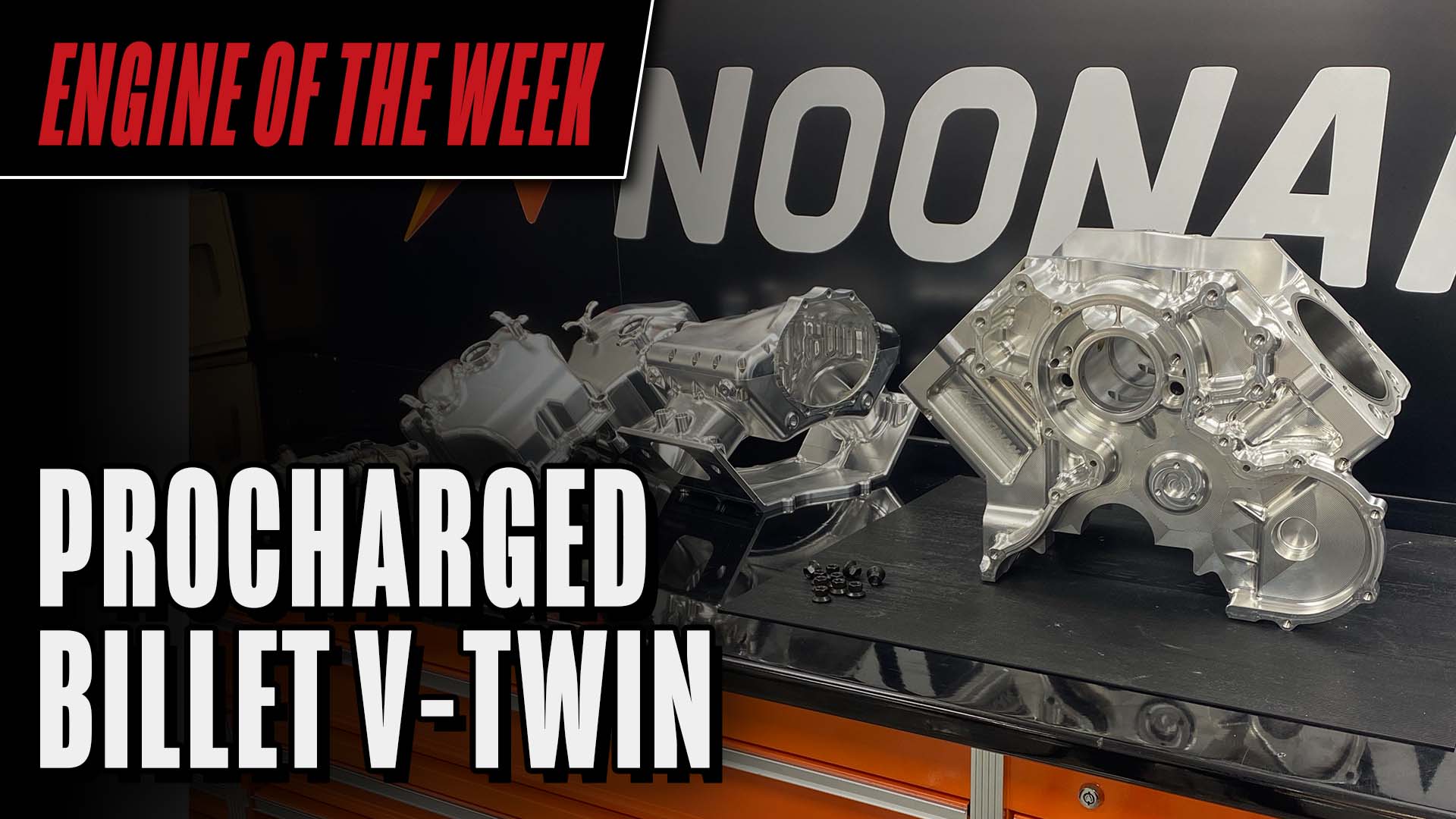 ProCharged Billet V-Twin engine from Noonan Race Engineering