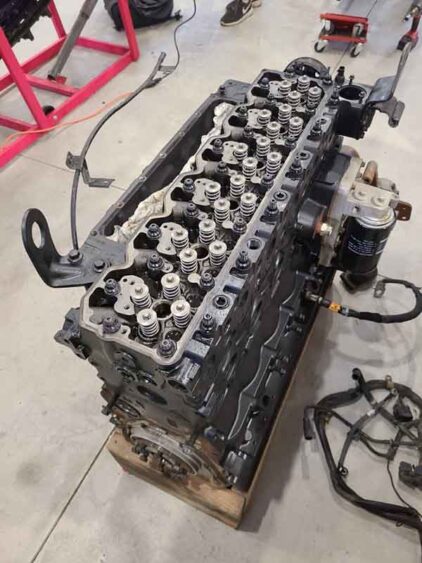 6.7L Cummins engine