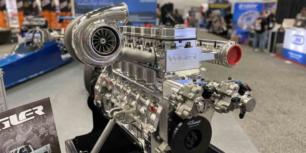 Wagler CX billet Cummins engine