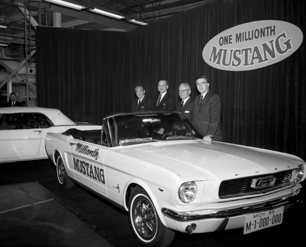 Ford's 1 millionth Mustang